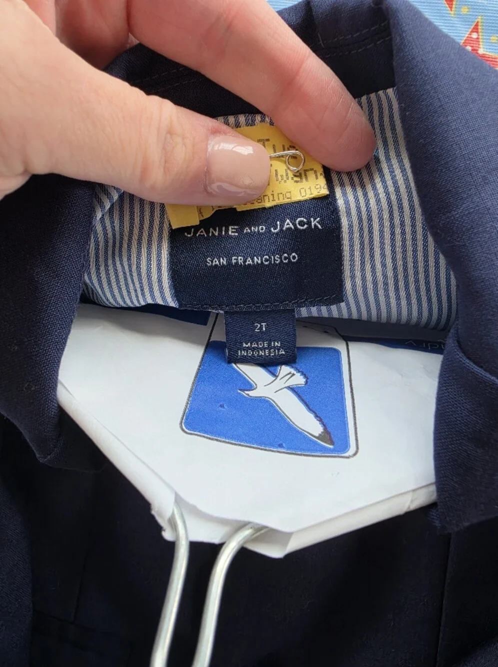 Janie and Jack Classic  Navy Blazer with Gold Buttons